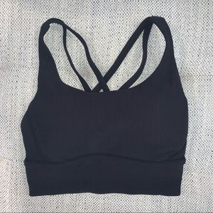 NEW Lululemon Longline Ribbed Sports Bra
